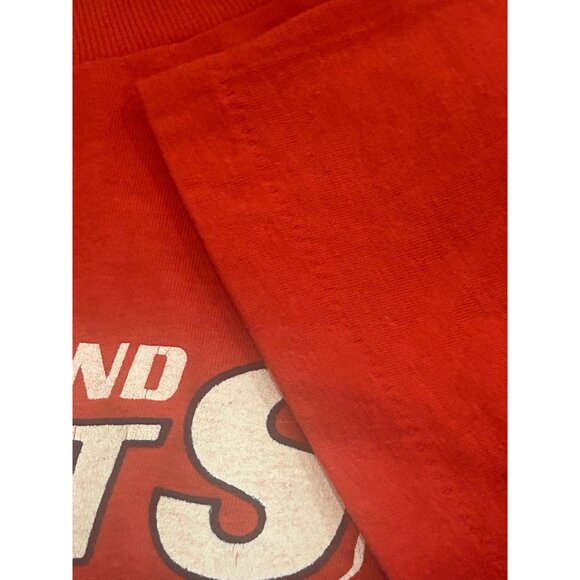 Vintage 1985 AFC Champions New England Patriots Super Bowl XX T-Shirt Men's L - Picture 8 of 9